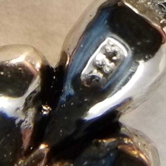 925 Sterling Genuine Blue Topaz Drop Leaf Pendant NWT - Picture 11 of 11